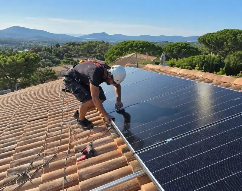 Installateur panneaux solaires Sainte-Reine-de-Bretagne — pose photovoltaïque sur toiture